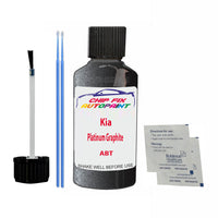 Kia Platinum Graphite Touch Up Paint Code ABT Scratch Repair Kit