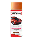 Lamborghini Arancio Anthaeus Aerosol Spray Paint Code 214 Basecoat Spray Paint