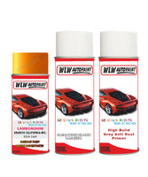 Lamborghini Other Models Arancio California-Mic. Complete Aerosol Kit With Primer And Lacquer