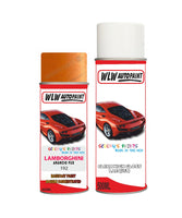 Lamborghini Arancio Fux Car Paint