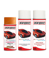 Lamborghini Urus Arancio Fux Complete Aerosol Kit With Primer And Lacquer