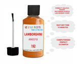 Instructions for Use Lamborghini Urus Orange Touch Up Paint