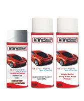 Lamborghini Other Models Argento Ice Complete Aerosol Kit With Primer And Lacquer