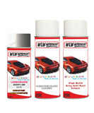 Lamborghini Other Models Argento Lame Complete Aerosol Kit With Primer And Lacquer