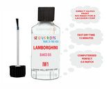 Instructions for Use Lamborghini Aventador S White Touch Up Paint
