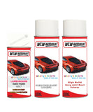 Lamborghini Aventador S Bianco Phanes Complete Aerosol Kit With Primer And Lacquer