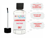 Instructions for Use Lamborghini Urus White Touch Up Paint