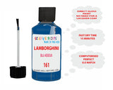 Instructions for Use Lamborghini Aventador S Blue Touch Up Paint