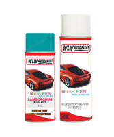 Lamborghini Blu Glauco Car Paint