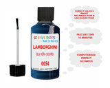 Instructions for Use Lamborghini Aventador Blue Touch Up Paint