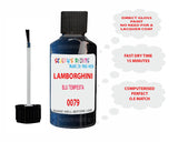 Instructions for Use Lamborghini Other Models Blue Touch Up Paint