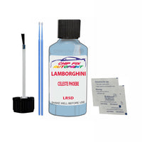 Lamborghini Gallardo Celeste Phoebe Touch Up Paint Code Lr5D Scratch Repair Paint