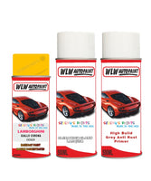 Lamborghini Other Models Giallo Corona Complete Aerosol Kit With Primer And Lacquer