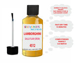 Instructions for Use Lamborghini Murcielago Yellow Touch Up Paint