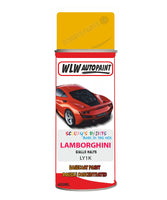 Lamborghini Giallo Halys Aerosol Spray Paint Code Ly1K Basecoat Spray Paint