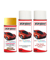 Lamborghini Urus Giallo Inti Perle Complete Aerosol Kit With Primer And Lacquer