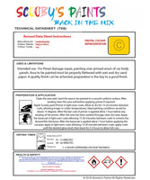 Instructions For Use Lamborghini Aventador Giallo Spica Car Paint