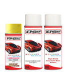 Lamborghini Aventador S Giallo Tenerife Complete Aerosol Kit With Primer And Lacquer