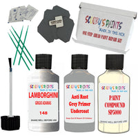 Lamborghini Grigio Adamas Car Detailing Paint And Polish Finish Kit