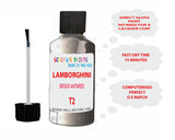 Instructions for Use Lamborghini Other Models Silver-Grey Touch Up Paint