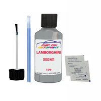 Lamborghini Aventador Grigio Hati Touch Up Paint Code 179 Scratch Repair Paint