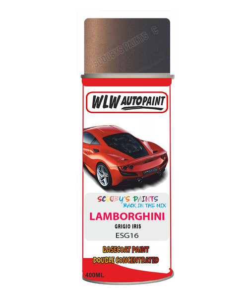 Lamborghini Grigio Iris Aerosol Spray Paint Code Esg16 Basecoat Spray Paint