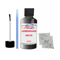 Lamborghini Aventador Grigio Lynx Touch Up Paint Code Lz7S Scratch Repair Paint