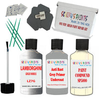 Lamborghini Grigio Nimbus Car Detailing Paint And Polish Finish Kit