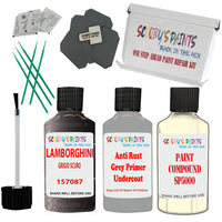 Lamborghini Grigio Scuro Car Detailing Paint And Polish Finish Kit