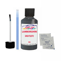 Lamborghini Aventador S Grigio Telesto Touch Up Paint Code 98 Scratch Repair Paint