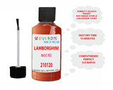 Instructions for Use Lamborghini Other Models Red Touch Up Paint