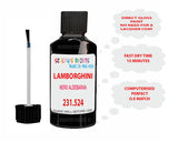 Instructions for Use Lamborghini Murcielago Black Touch Up Paint