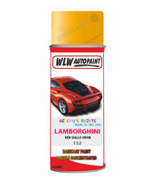 Lamborghini New Giallo Orion Aerosol Spray Paint Code 152 Basecoat Spray Paint