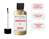 Instructions for Use Lamborghini Other Models Brown-Beige-Gold Touch Up Paint