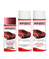 Lamborghini Other Models Rosso Granata Complete Aerosol Kit With Primer And Lacquer