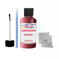 Lamborghini Other Models Rosso Granata Touch Up Paint Code 2.463.178 Scratch Repair Paint