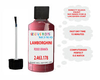 Instructions for Use Lamborghini Other Models Red Touch Up Paint