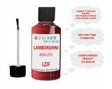 Instructions for Use Lamborghini Gallardo Red Touch Up Paint