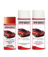 Lamborghini Other Models Rosso Pop Complete Aerosol Kit With Primer And Lacquer