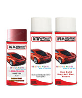 Aerosol Spray Paint for Lamborghini Aventador Svj Rosso Epona Paint Code 327 Red