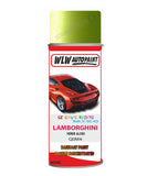 Lamborghini Verde Alceo Aerosol Spray Paint Code Q0M4 Basecoat Spray Paint