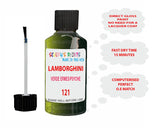 Instructions for Use Lamborghini Aventador Green Touch Up Paint