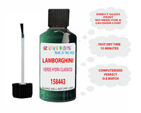 Instructions for Use Lamborghini Other Models Green Touch Up Paint