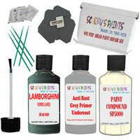 Lamborghini Verde Lares Car Detailing Paint And Polish Finish Kit