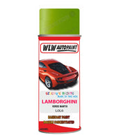 Lamborghini Verde Mantis Aerosol Spray Paint Code L0L6 Basecoat Spray Paint