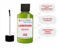 Instructions for Use Lamborghini Urus Green Touch Up Paint