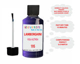 Instructions for Use Lamborghini Aventador Violet-Purple Touch Up Paint