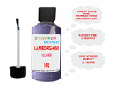 Instructions for Use Lamborghini Aventador Violet-Purple Touch Up Paint