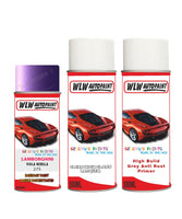 Lamborghini Huracan Viola Nebula Complete Aerosol Kit With Primer And Lacquer