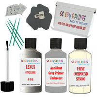 Lexus Antique Sage Car Detailing Paint And Polish Finish Kit